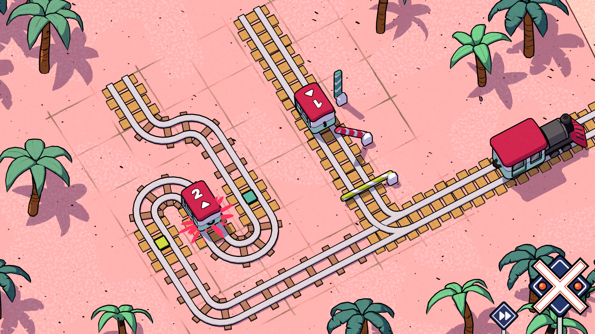 Railbound — скриншот 3