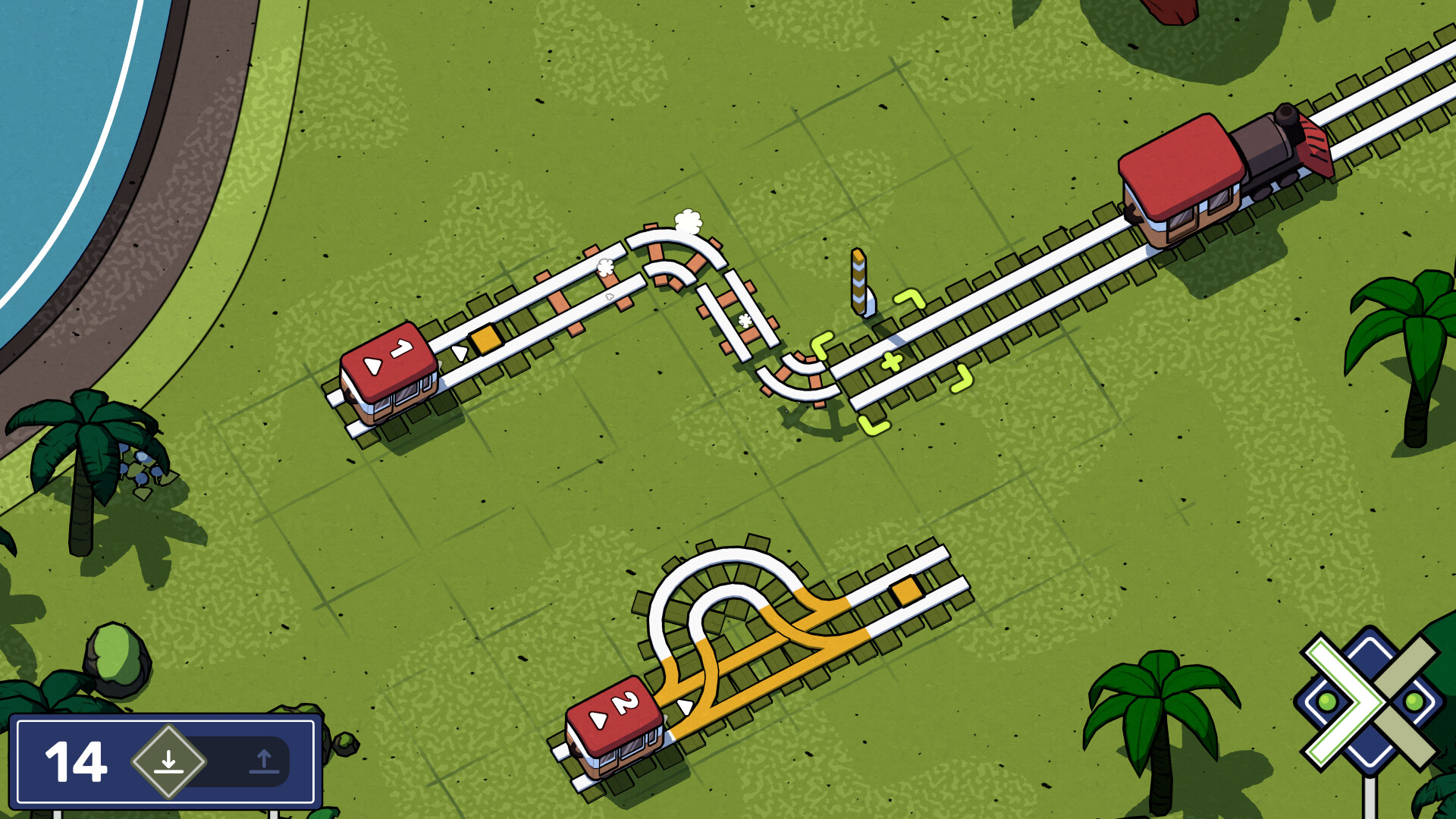 Railbound — скриншот 5